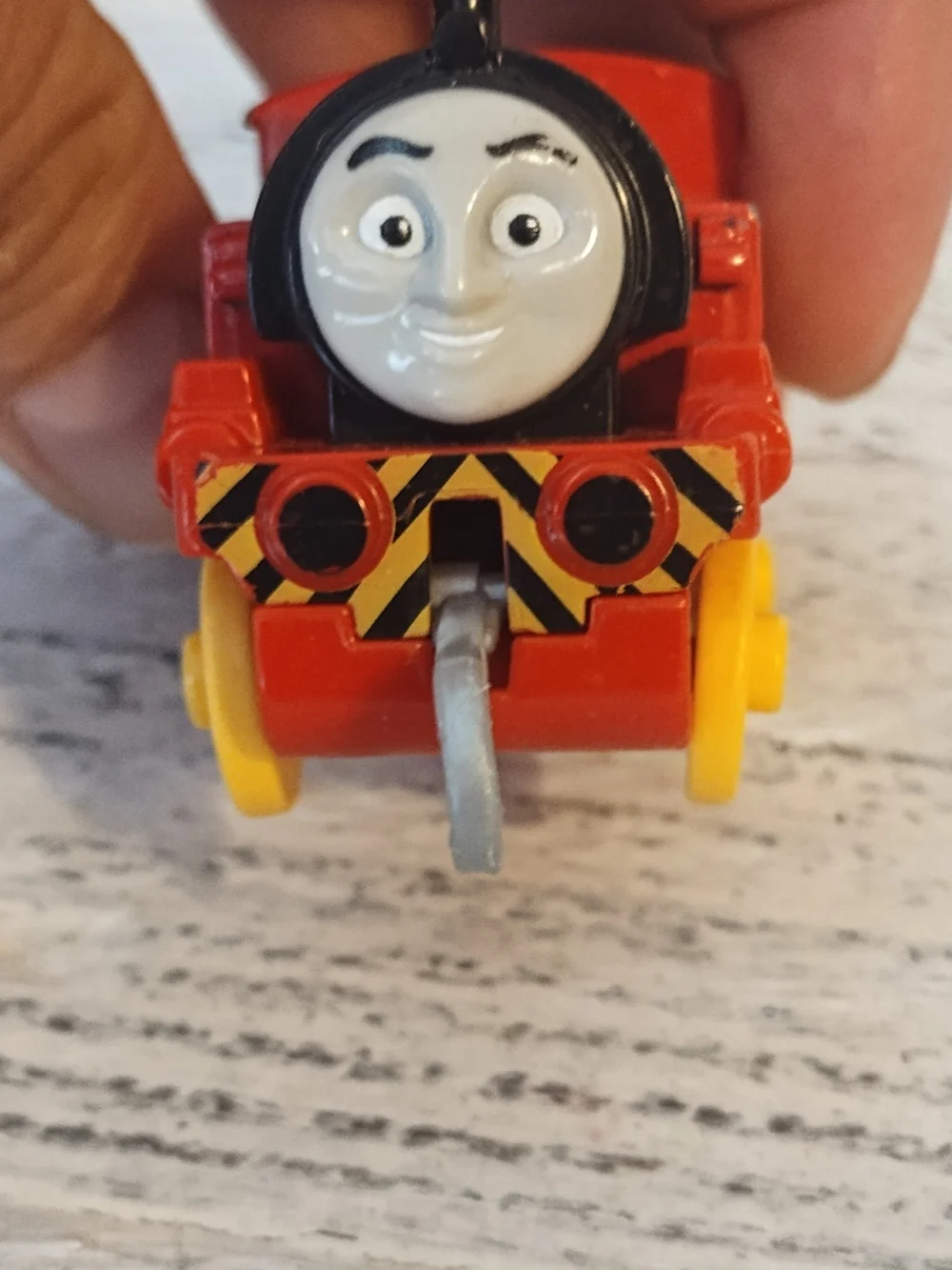 Thomas & Friends Push Along Trackmaster Victor Red Train Engine metal and plasti